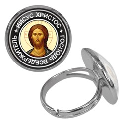 KLF-0098 Безразмерное кольцо Иисус Христос