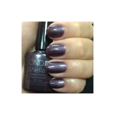 Гель лаки CND Shellac цвет Vexed Violette