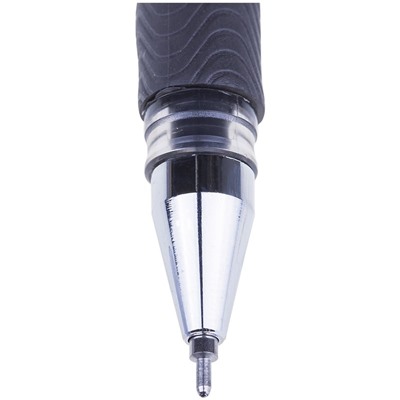Ручка гелевая Crown "Hi-Jell Needle Grip" черная 0.7мм (HJR-500RNB) игольчатый стержень
