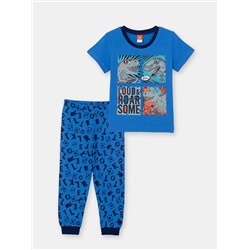 CSKB 50063-42 Комплект для мальчика (футболка, брюки), синий
