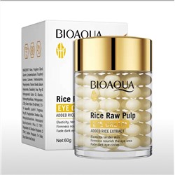 Крем для кожи с экстрактом риса Bioaqua Rice Raw Pulp Cream 60гр