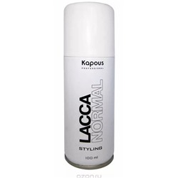 Kapous лак аэрозол. для волос нормальной фиксации 100мл*