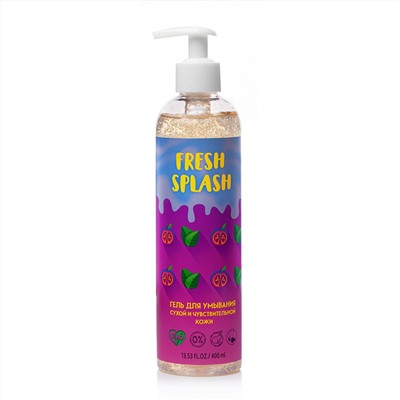 Bio World Fresh Splash Гель для умывания сухой и чувствительной кожи, 400 мл