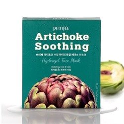 Противоотёчная гидрогелевая маска с артишоком Petitfee Artichoke Soothing Hydrogel Face Mask, 30g