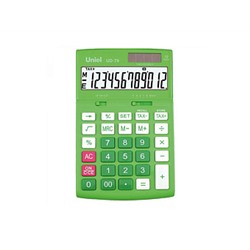 Калькулятор Uniel UD-79G зеленый