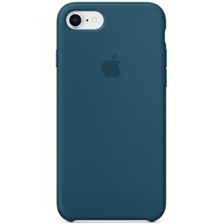 Силиконовый чехол для Айфон 7/8 -Космический синий (Cosmos Blue)