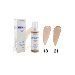 Тональный крем с коллагеном Collagen Whitening Moisture Foundation 3 in 1 SPF 15 №13 (100 мл)