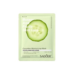 SADOER Увлажняющая маска для лица Cucumber Moisturizing Mask