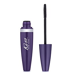 Термотушь Kiss Mascara Clamshell Very «Сумасшедшие ресницы», цвет чёрный бархат