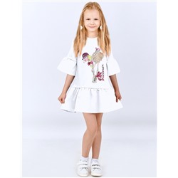 Платье для девочки KETMIN МОДНИЦА цв.Белый