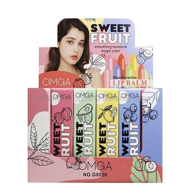 Бальзам для губ OMGA Sweet Fruit Lip Balm АВОКАДО