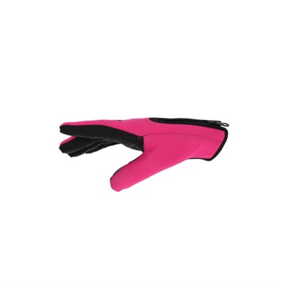 Велосипедные перчатки PARTIZAN теплые осень/зима с замком /A0001 / Размер M / Цвет: Розовый