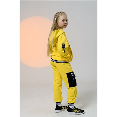 Детские брюки 7424 (желтый)