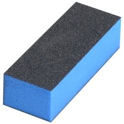 Блок трехсторонний шлифовальный 98х33х26мм, 03 Синий
