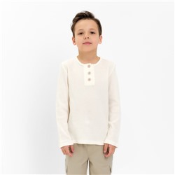 Лонгслив детский KAFTAN "Basic line", р.30 (98-104 см), бежевый