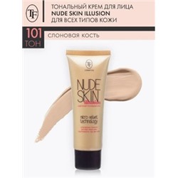 Triumph Тональный Крем для лица тон 101 Слоновая кость Nude Skin illusion CTW 10 40 мл