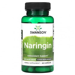 Swanson, Нарингин, 500 мг, 60 капсул
