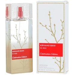Женские духи   Armand Basi in Red Celebration edition edt for woman 100 ml 3 шт