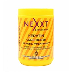 Nexxt Keratin-Conditioner for Reconstruction and Smooth / Кератин-кондиционер для реконструкции и разглаживания волос, 1000 мл