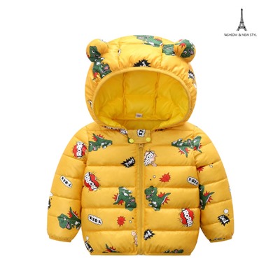 Куртка детская арт КД9, цвет: желтый
