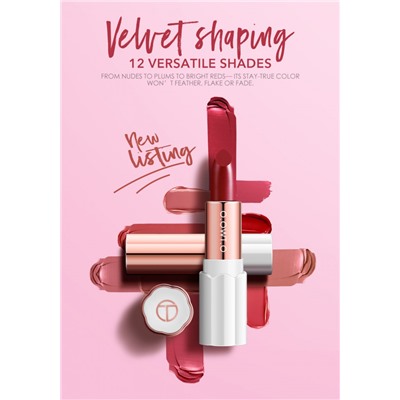 Помада для губ O.TWO.O Velvet Shaping Lipstick 3.8g (арт. 9992) 12