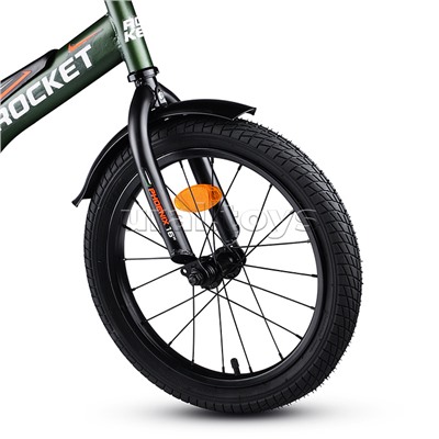 Велосипед 16" Rocket Phoenix, цвет зеленый