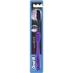 Oral-B Neon Fresh Зубная щетка Всесторонняя чистка BLACK Средней жесткости, 1 шт