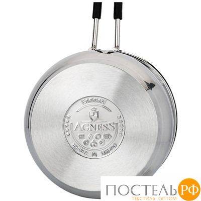 936-119 КОВШ AGNESS МОНБЛАН 16Х10 СМ, 2 Л, НЕРЖ СТАЛЬ ИНДУКЦИОННОЕ ДНО