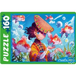 Puzzle  160 элементов "Аниме-принцесса (УК160-5002)