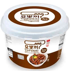 Рисовые Клецки Yopokki Black Soybean sauce 180гр