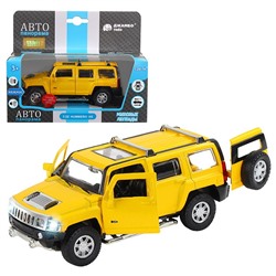 Модель 1:32 Hummer H3, желтый 1251294JB Автопанорама в Самаре