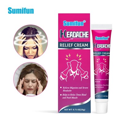 Мазь от головной боли Sumifun Headache Relief Cream  20g