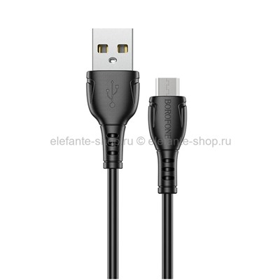 Кабель Borofone BX51 USB-A to Micro 1m Black (15)