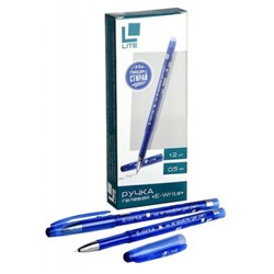 Ручка гелевая "Пиши-стирай" E-WRITE синяя 0.5 мм EGPL-BL LITE