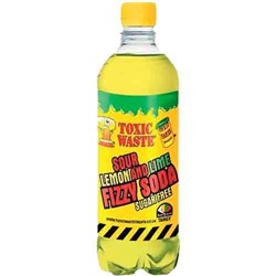 Напиток Toxic Waste Fizzy Soda Sour Lemon & Lime 500мл