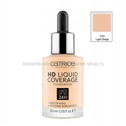 Тональная основа Catrice HD Liquid Coverage Foundation #010 (KO)