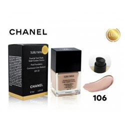 Тональный крем Chanel Subli'Mine Fond de Teint Fluide SPF20 (106)