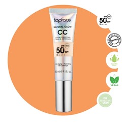 Topface Тональный крем Natural Glow CC Cream&Concealer тон 006  PT472