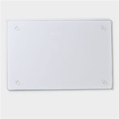 Доска разделочная стеклянная Доляна «Сочный лайм», 30×20 см