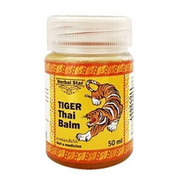 Herbal Star Бальзам Tiger thai balm (тигровый), пластик (баночка-50мл).12