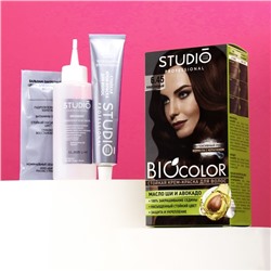 Стойкая крем краска для волос Studio Professional 6.45 Каштановый, 50 мл