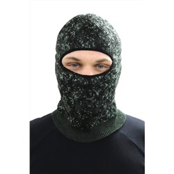 Балаклава Б-5 Шапка-маска Пиксели зеленый