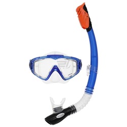 Набор для плавания: маска + трубка "Aqua pro" (55962, "Intex") силикон