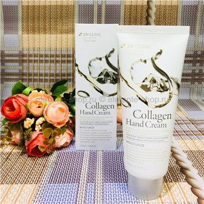 Крем для рук 3W Clinic Collagen Hand Cream (125)