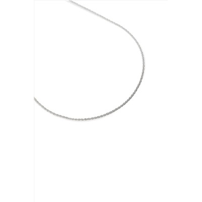 Колье украшение на шею женская тонкая цепочка "Свет в океане" MERSADA #925950