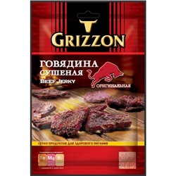 Снеки Говядина сушеная Grizzon, 36г