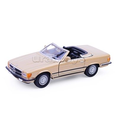 Машинка die-cast Mercedes-Benz 450 SL (1977), 1:32, золотая