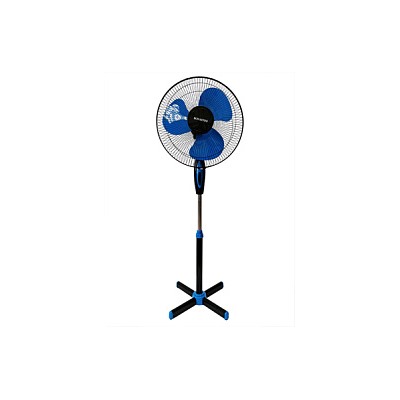 Напольный вентилятор Bonaffini ELF-0009 диаметр 40см, 40Вт. цвет черный/синий 2 шт/уп.