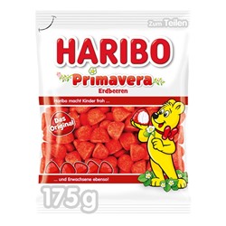 Мармелад жевательный Haribo Primavera Erdbeeren 175 г