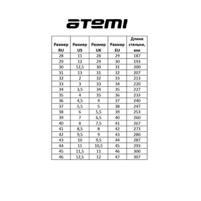 Бутсы футбольные Atemi SD300 MSR, синтетическая кожа, цвет голубой, размер 44